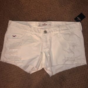 Hollister jean shorts